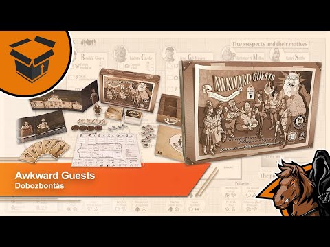 UNBOXING: Awkward Guests - Szellemlovas