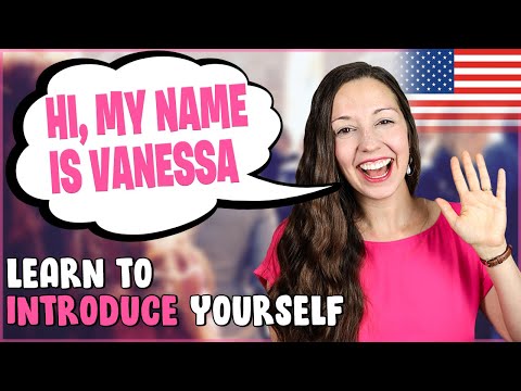 How to INTRODUCE Yourself in English｜Speak English with Vanessa