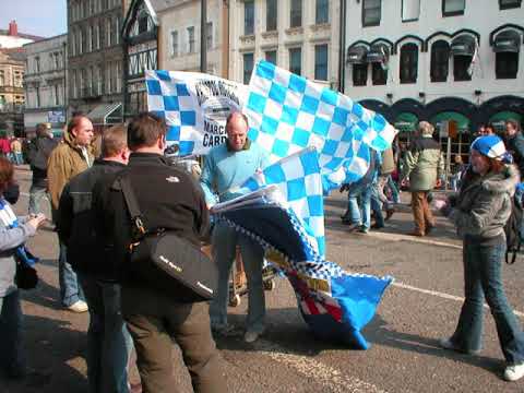 BRISTOL ROVERS FANS AT THE MILLENIUM STADIUM 2007