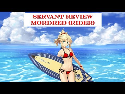 Fate Grand Order | Should You Summon Mordred (Rider) - Servant Review Video