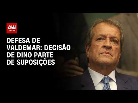 Decisão de Dino parte de suposições, afirma defesa de Valdemar | CNN 360º