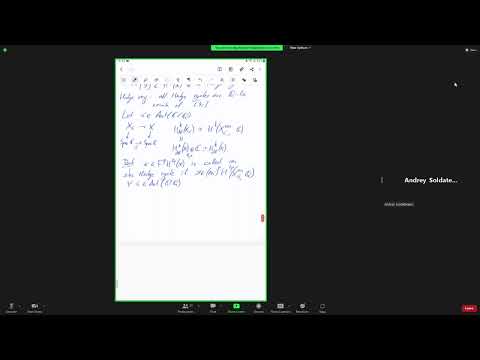 Andrey Soldatenkov--Absolute Hodge classes and the Mumford Tate conjecture for hyperkähler manifolds