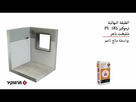 مجموعة مواد لعزل وتغطية جدران الغرفة المحمية