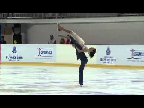 19 L. MCNAMARA / Q. CARPENTER (USA) - ISU JGP Istanbul 2012 Junior Ice Dance Free Dance
