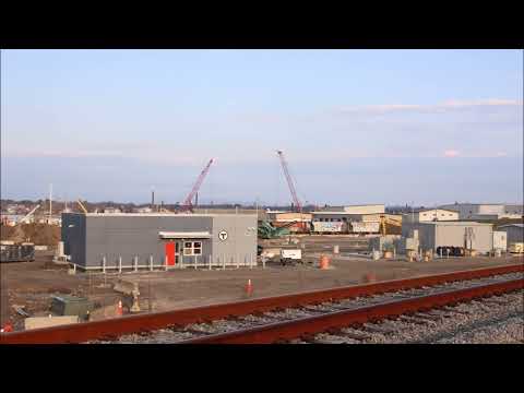 Abandoned/Removed railyard being restored - New Bedford, MA - 4/6/2023