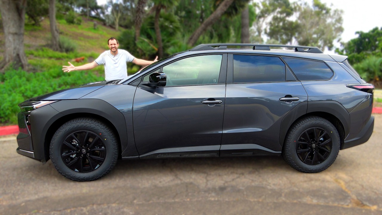 The 2026 Toyota bZ Woodland Is an Electric Family SUV