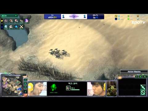 [0610] effOrt(CJ) vs. Oz(EG-TL) ZvP 3SET Akilon Wastes -Starcraft2,esportstv,SPL