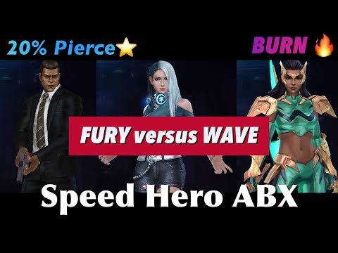 Fury vs Wave | Speed Hero ABX (Burn)