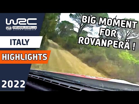 WRC Rally Highlights : Rally Italia Sardegna 2022 - Friday Morning