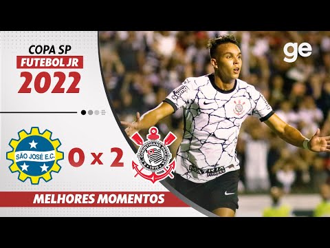 Gols e lances de São José-SP x Corinthians