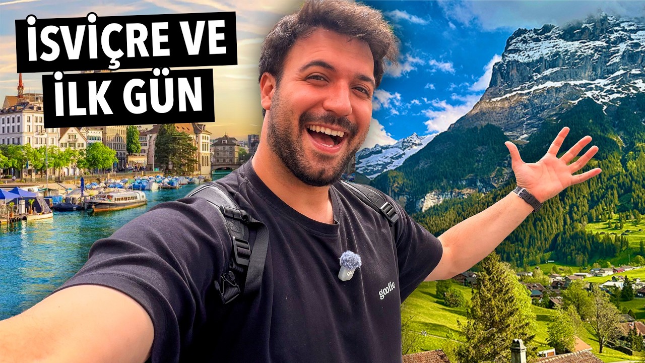 İSVİÇRE'de MASALSI İLK GÜN