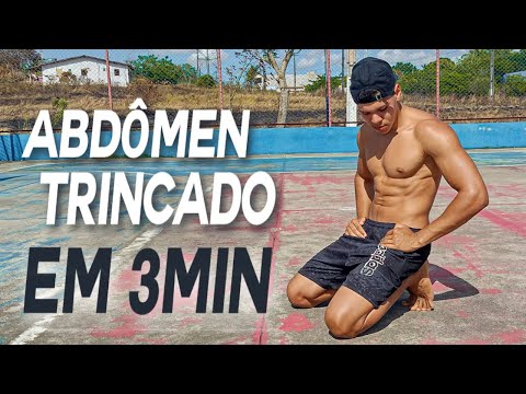 COMO TRINCAR O ABDÔMEN MAIS RÁPIDO | TREINO EFICAZ EM APENAS 3 MINUTOS