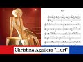 Hurt - Christina Aguilera - Piano 