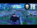 78 Elimination Solo vs Squads Wins (Fortnite Chapter 5 Gameplay Ps4 Controller)