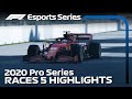 2020 F1 Esports Pro Series Presented by Aramco: Round 5 Highlights