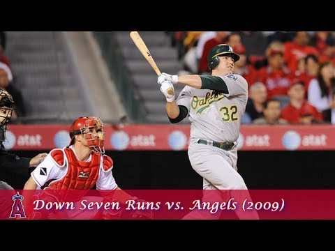 Oakland Athletics Comebacks Episode 3 - Seven Runs Behind vs. Angels (2009)