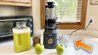 TUUMIIST Cold Press Juicer Machine - User Review