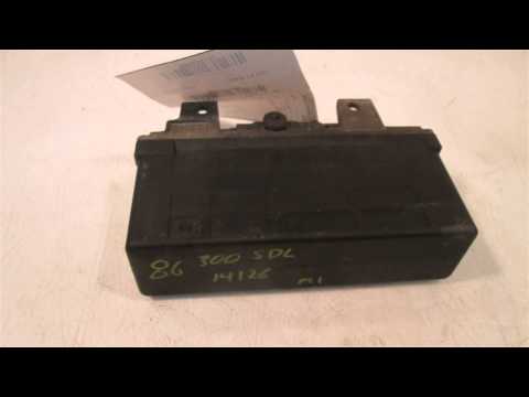 1986 Mercedes 300SDL ABS MOD 126TYPE 0265101018 - mbiparts.com Used OEM Mercedes Parts - Dism... OEM