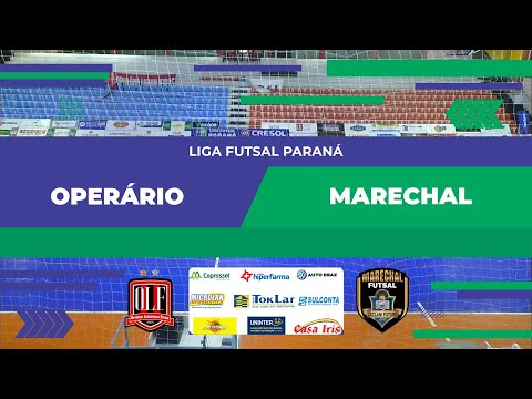LIGA FUTSAL PARANÁ - OPERÁRIO X MARECHAL.