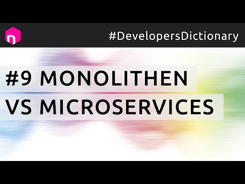Monolithen vs Microservices // deutsch