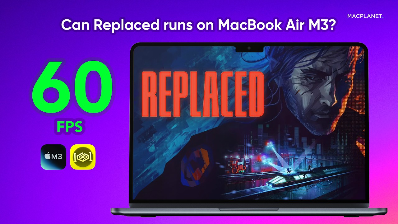 Play Replaced on MacBook Air M3 — CrossOver Performance & Gameplay