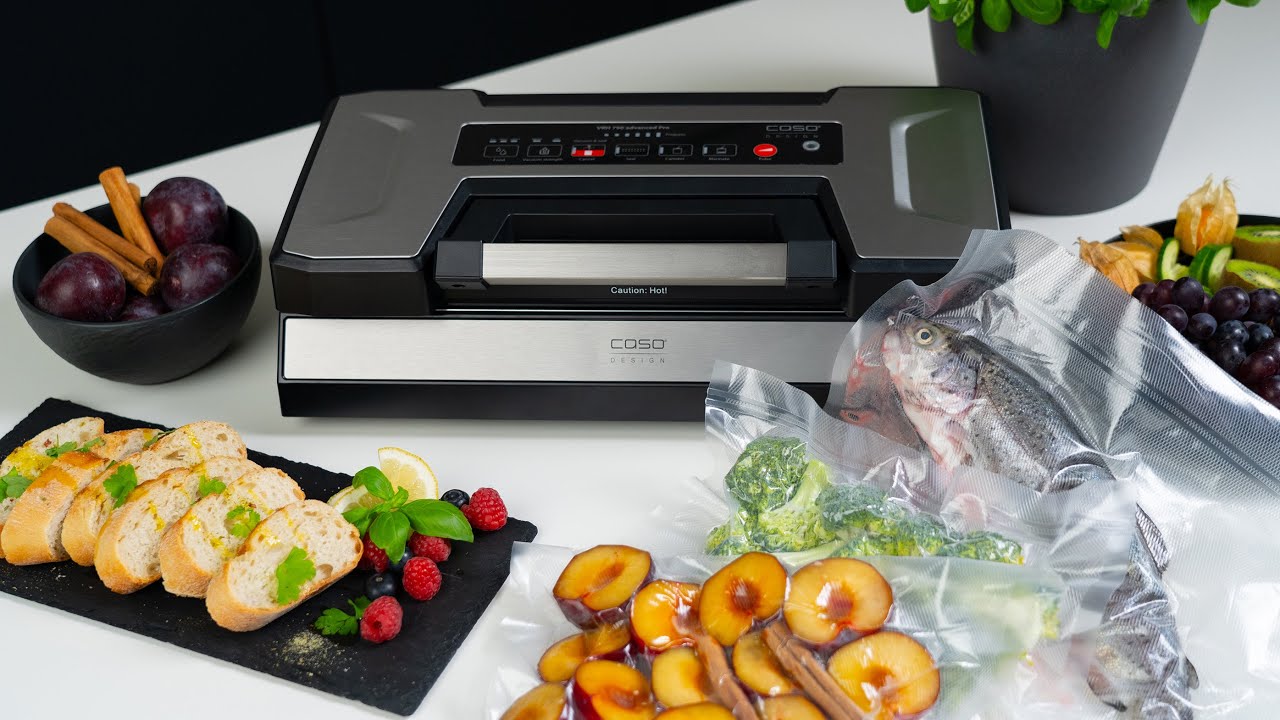 Caso Vakuumiergerät VRH 800 advanced Pro Schwarz/Silber