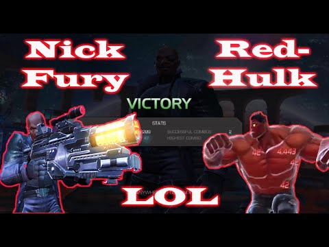 #1 5* 5/65 Nick Fury VS LOL Red-Hulk | One Shot | LOL Series