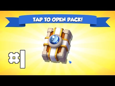 Opening 100 Card Packs #1 - Dragon Mania Legends