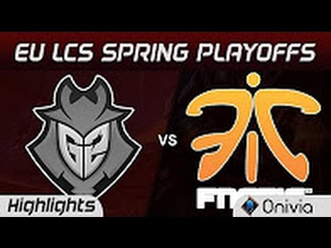 G2 vs FNC Highlights Game 4 LCS Spring Playoffs 2017 G2 Esports vs Fnatic