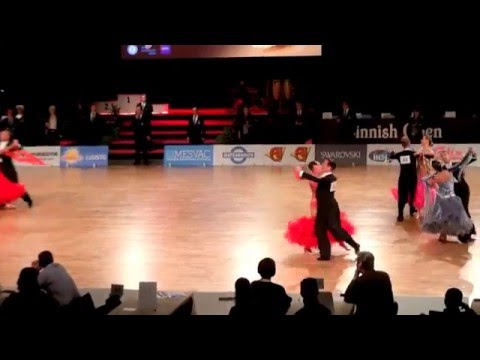 00148 WDSF Senior 1 Open ST.  Final. Finland Open 2016