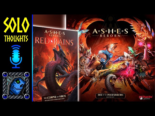 Vídeo relacionado con Plaid Hat Games | Ashes Reborn Red Rains: The Spawn of Shadowreck Expansion | Card Game | 2 Players | Ages 14 and up | English