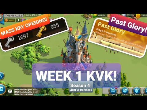 1st Week - KvK 40 - Season 4 - Light and Darkness