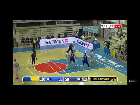 Nemanja Milidragović diže dvoranu na noge | Leotar - Spars 104:96