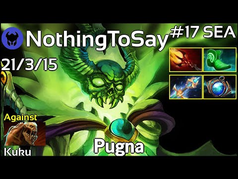 NothingToSay [WG.Unity] plays Pugna!!! Dota 2 7.21