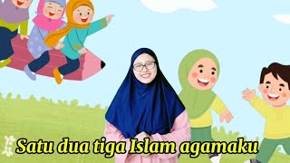 Download lagu Lagu anak anak | satu satu aku sayang Allah | Satu dua tiga Islam agamaku🤲🥰 #laguanak #laguislami  mp3