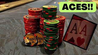 Pocket Aces Add To A Big Win At Hard Rock Tampa!!! -  Kyle Fischl Poker Vlog Ep 176 Video Video