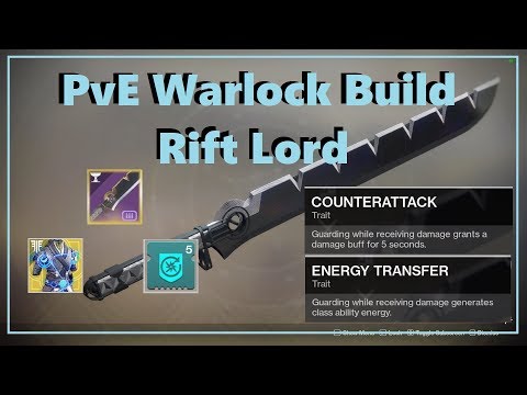 Destiny 2 Shadowkeep: Unstoppable PvE Warlock Sword Build | Unlimited rifts