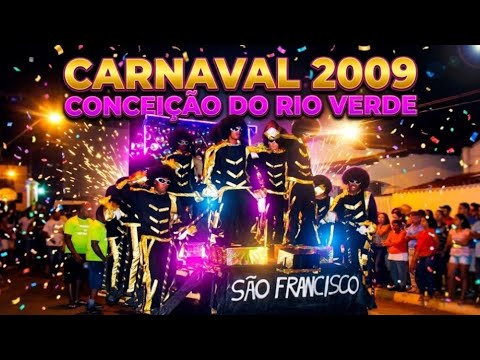 Voltando no Tempo: O Clássico Carnaval de 2009 em Conceição do Rio Verde - FOTOS INÉDITAS