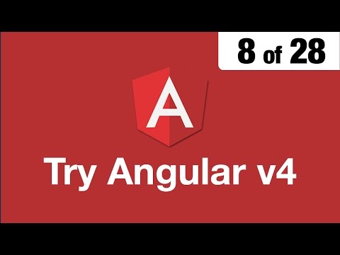 Try Angular v4 // 8 of 28 // Dynamic Routing of Components