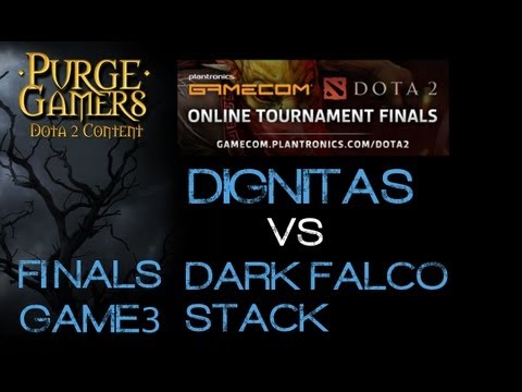 Gamecom.Dota2 Finals DarkFalco vs Dignitas g3
