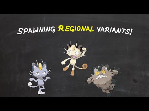 Spawning Regional Variants of Pokémon! (Alola and Galar)
