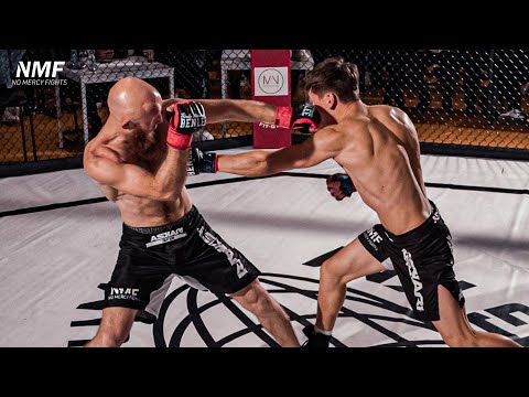 KAZAKH VIKING vs UKRAINIAN IRON CHIN | BARON vs DOBROVOLSKIY | BOXING WITH MMA GLOVES | NMF 6