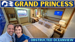 Obstructed Oceanview Cabin Tour Grand Princess – E224 Deck 8 (Everything You Need to Know)