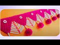 Moti Toran Design Woolen Door Hanging Toran Design 24 Woolen Craft
