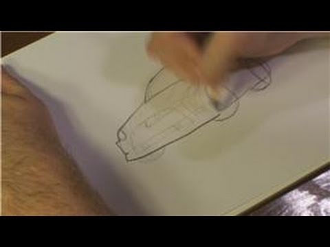How to Draw Cars, Trucks and Bikes : How to Draw the New Nissan Skyline