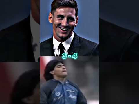Ronaldo & Pele VS Messi & Maradona💥🐐😈(Goat vs)