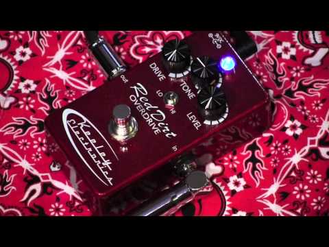 Keeley RED DIRT OVERDRIVE guitareffects pedal demo with RS Blackguard & Mojotone LERXST