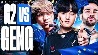 LA COMPO 300 IQ de G2 vs GENG (Phase finale MSI)