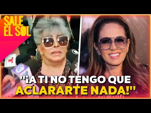 ¡Verónica Castro EXPLOTA contra reportera tras PREGUNTAS sobre Yolanda Andrade! | Sale el Sol