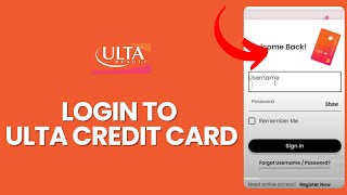 How to Login to Ulta Credit Card Portal 2024